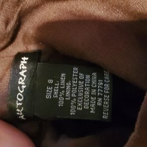 Autograph, size 8, brown